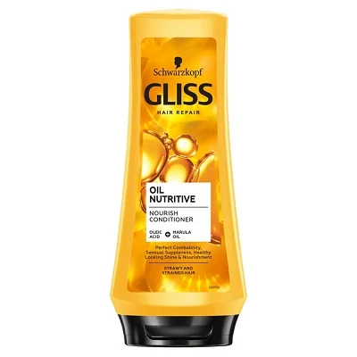 Gliss Kur Hajbalzsam 200Ml Tápláló Olaj Szálkás Hajra