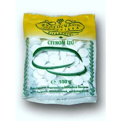 Szőlőcukor Drazsé Citrom 80G